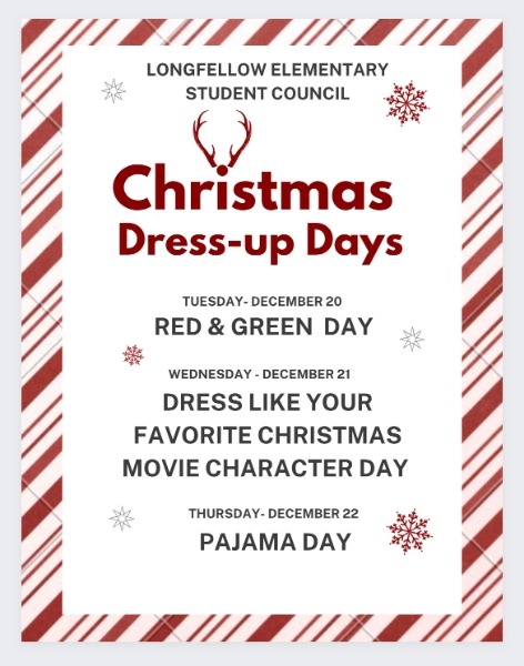 christmas dress up days